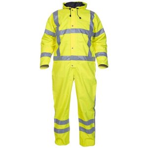 HYDROWEAR HYD072380SY URETERP HI-VIS YELLOW WATERPROOF COVERALL