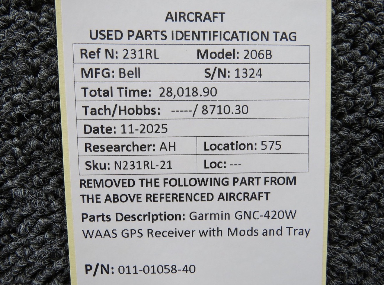 Garmin GNC 420W WAAS Garmin GNC 420W WAAS