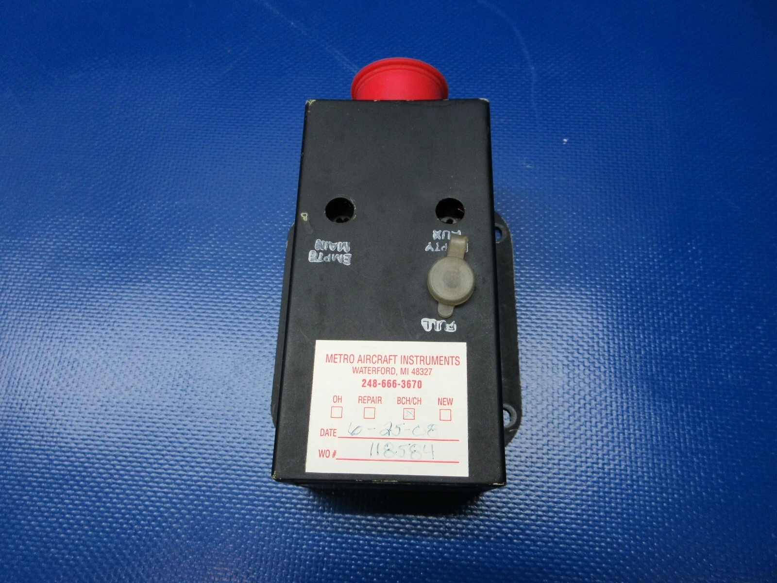 Cessna Fuel Control Monitor Cessna Fuel Control Monitor
